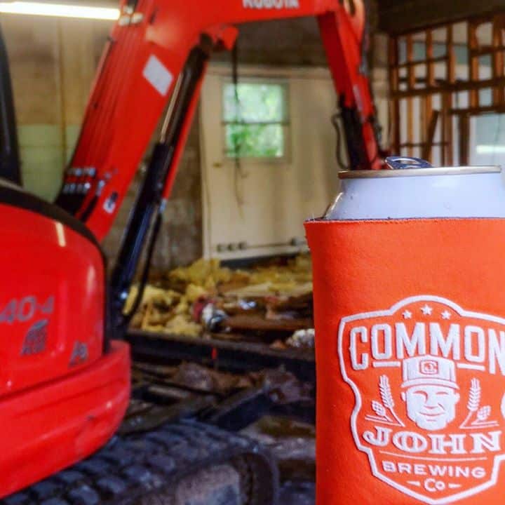 Today is the first day of demolition at the Common John Brewing Company’s future…