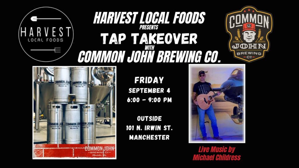 Common John Brewing Company20h · Come join us this Friday (Sept 4th…6-9pm) as we h…